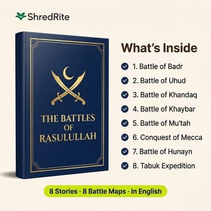 The Battles of Rasulullah: 8 Tests That Builts Ummah (eBook)