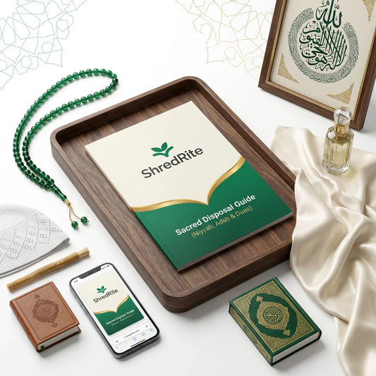 ShredRite Sacred Disposal Guide (Niyyah, Adab & Duas)
