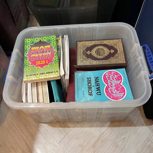 Box of kitab Noraini sent for disposal